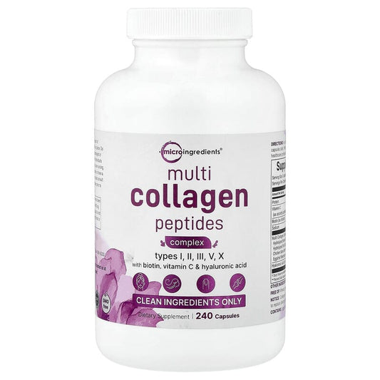 Multi collagen complex women: Regeneración total con 5 tipos de colágeno